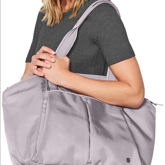 lululemon athletica Handbags - Lululemon free to be bag dark chrome